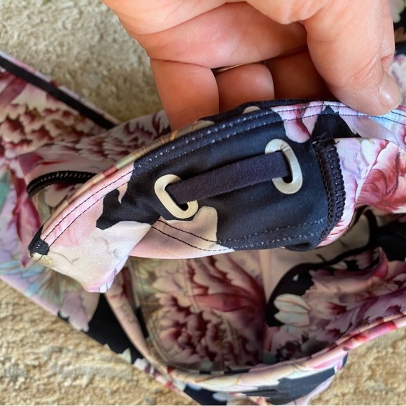 Athleta Run Free Garden Party Floral 7/8 Tight Yoga Pant Leggings Workout Gym: S - Picture 7 of 9